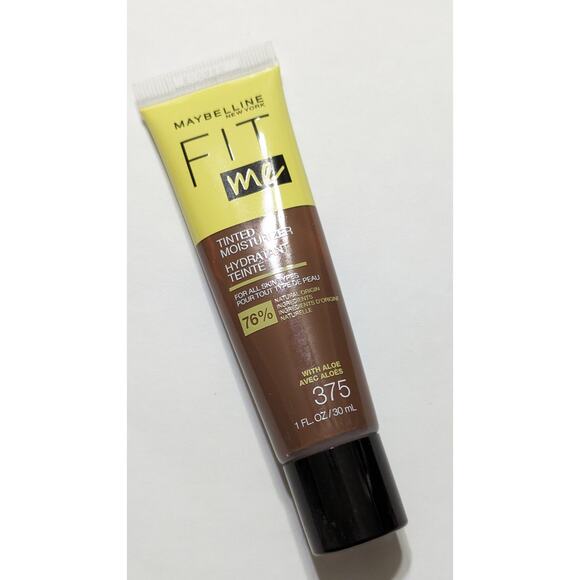 4/$20 Maybelline Fit Me Tinted Moisturizer Natural Coverage with Aloe, #375 - Picture 4 of 5